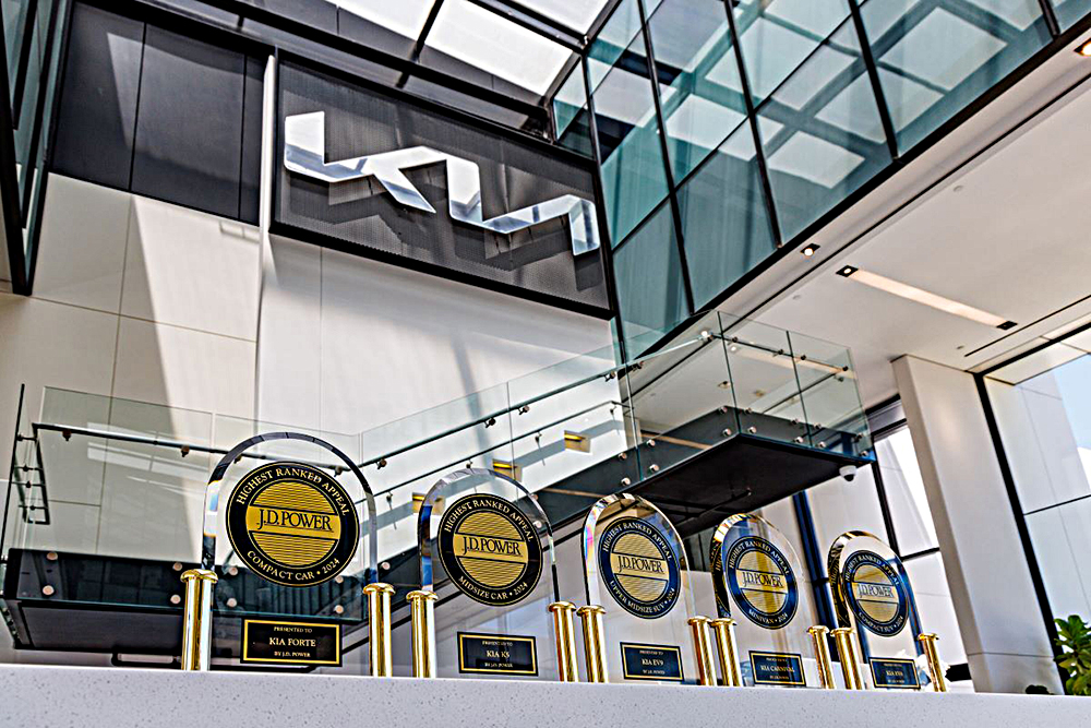 Kia se alza con el liderazgo en el estudio J.D. Power 2024 Automotive Performance, Execution and Layout (APEAL)