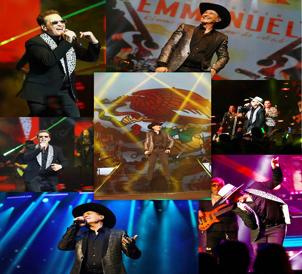 Emmanuel conquistó por partida doble  Las Vegas, Nevada, en las celebraciones del mes patrio