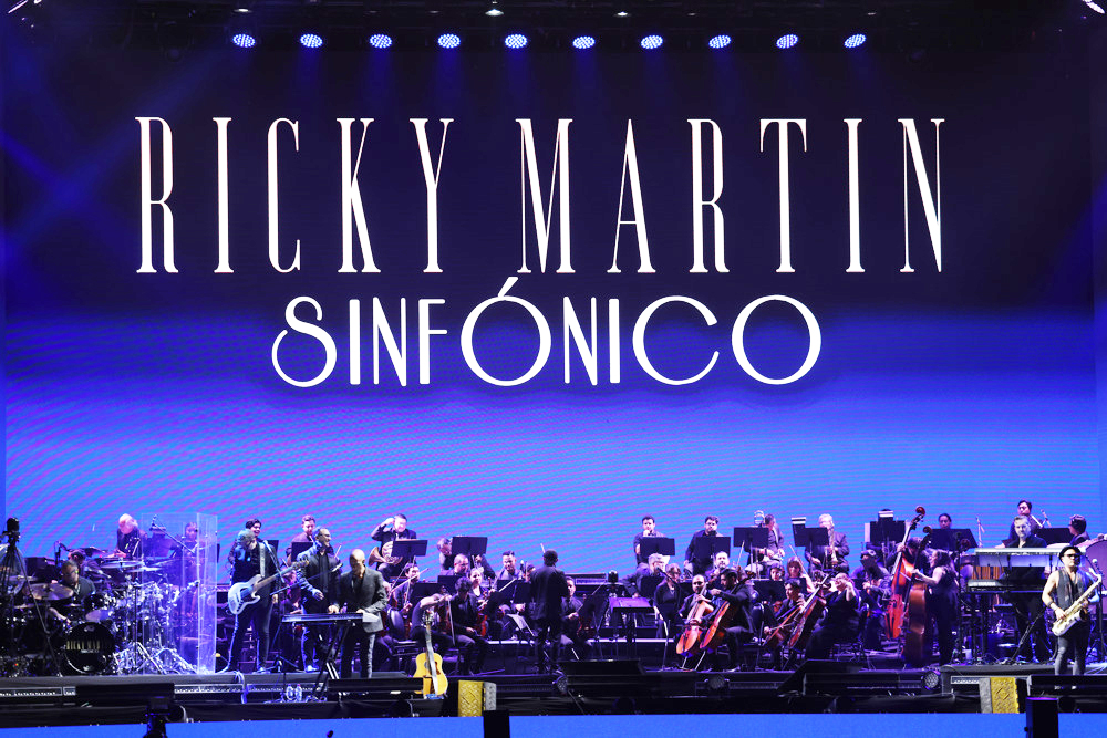 ‘Ricky Martin Sinfónico’ supera el medio millón de asistentes desde su debut