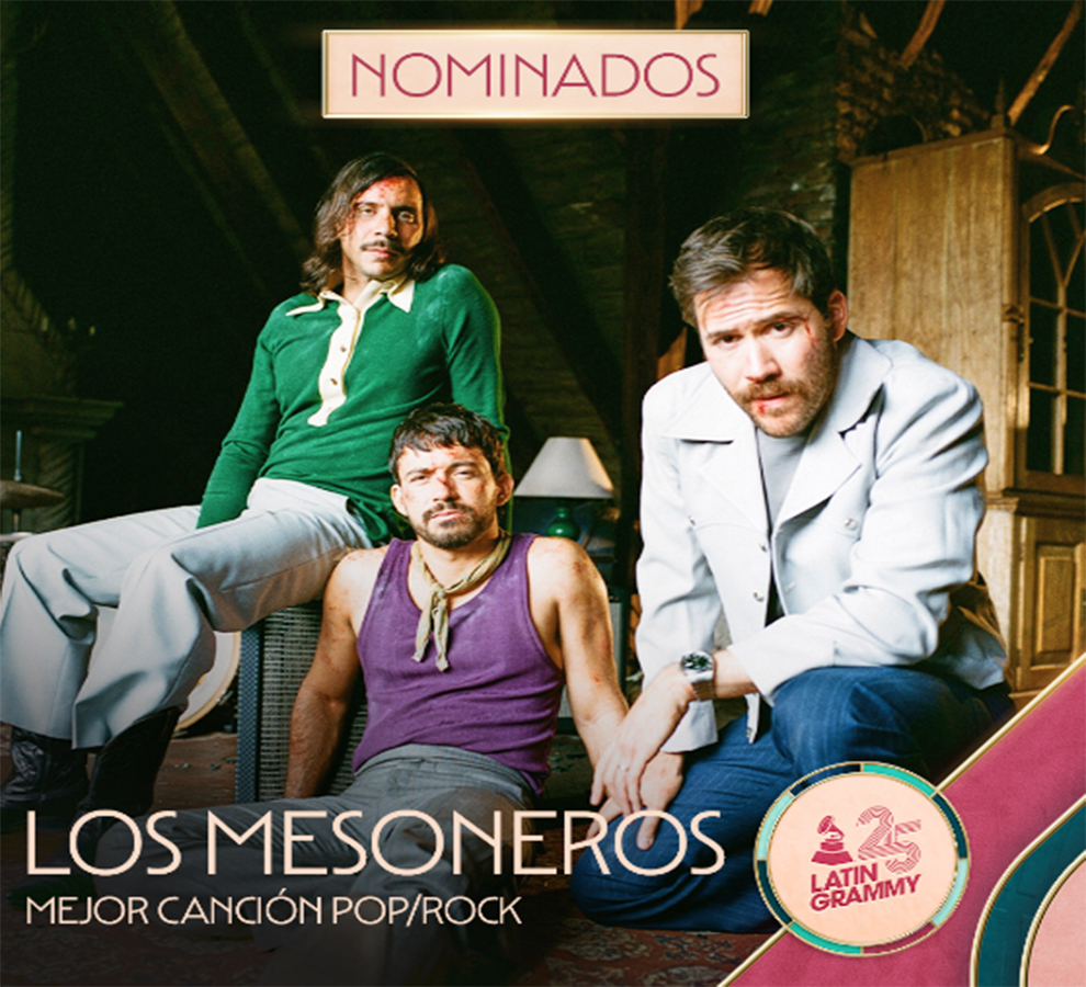 Los Mesoneros logran nominación al Latin Grammy por su éxito “Diciembre”