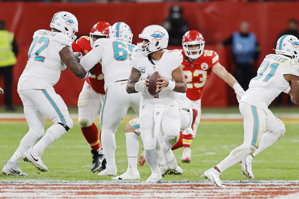 Tagovailoa, en la lista de lesionados de los Dolphins luego de su conmoción cerebral