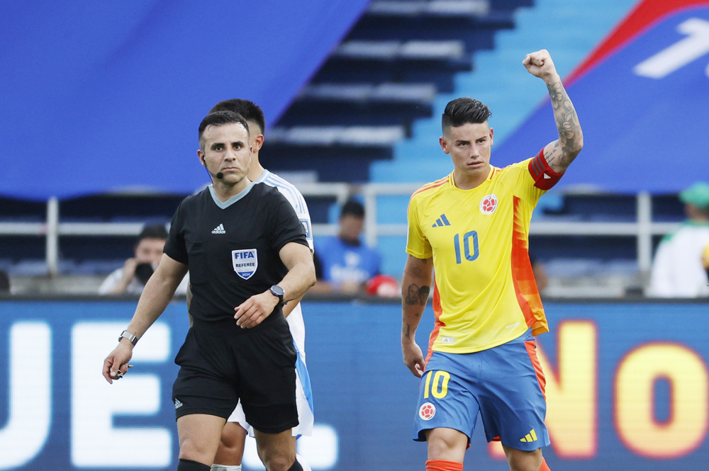 Scaloni dice que el penalti a favor de Colombia solo lo vieron el árbitro y los del VAR