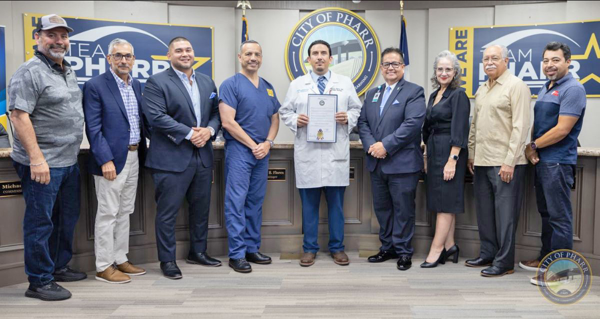 Pharr declara septiembre de 2024 “Mes de concientización sobre el cáncer de próstata”