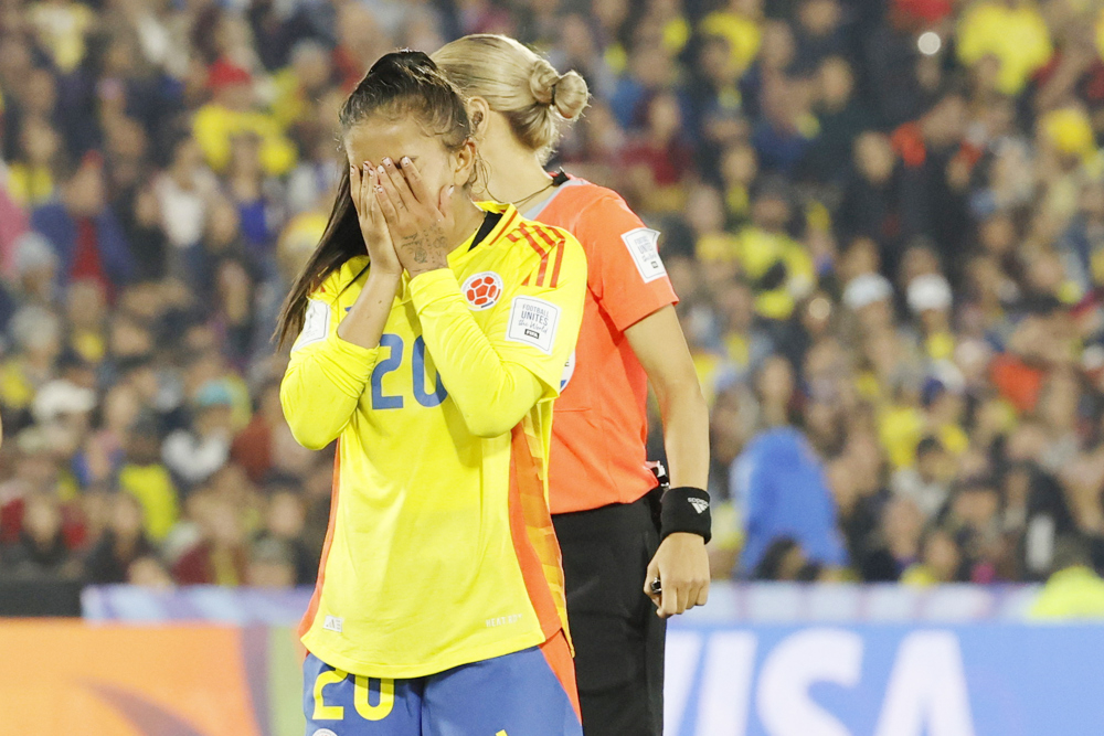 La colombiana Viancha se pierde el resto de Mundial Sub-20 por una fractura de clavícula