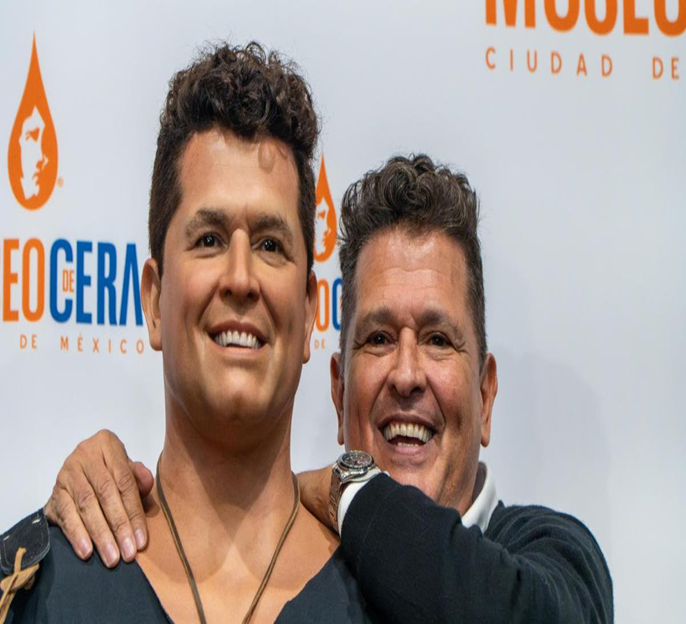 Inmortalizan a Carlos Vives con una figura en Museo de Cera de la Ciudad de México