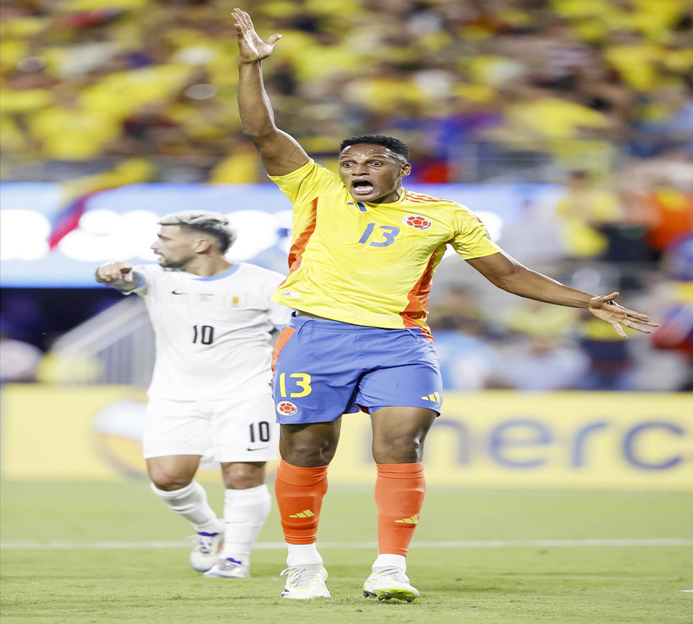 Yerry Mina sale de la convocatoria de Colombia para el juego con Argentina