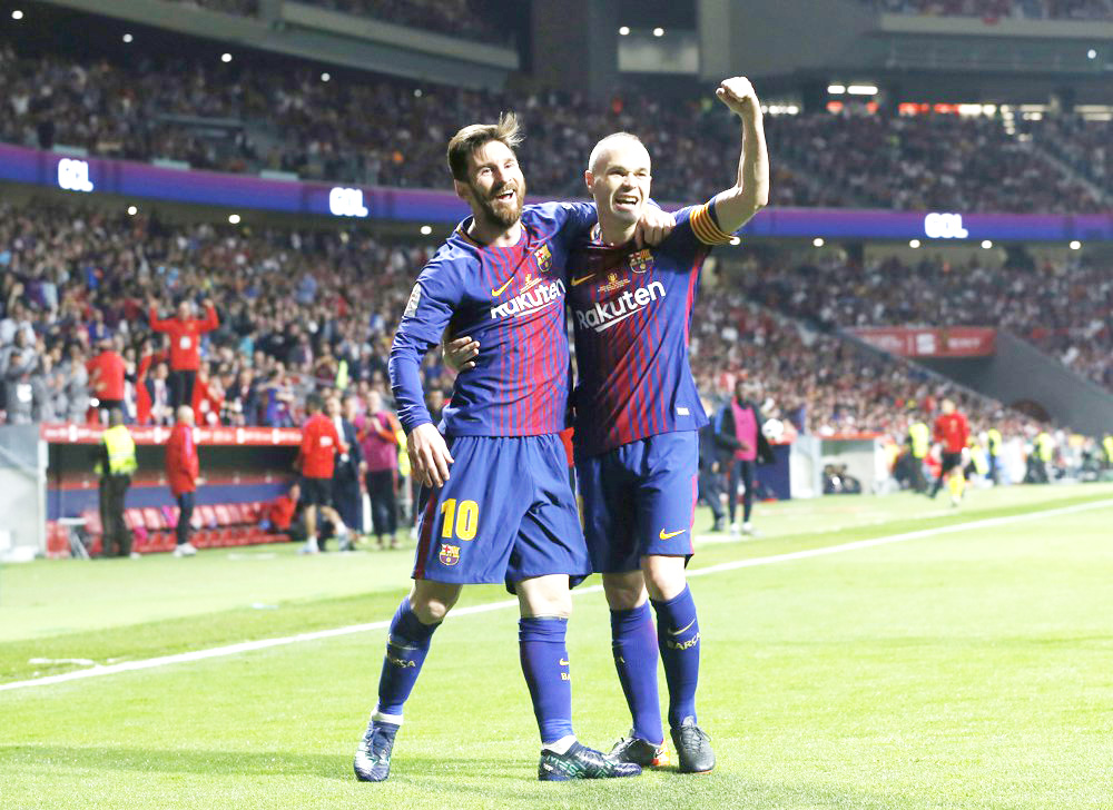 Messi se despide de Iniesta: “La pelota te va a extrañar y nosotros también”