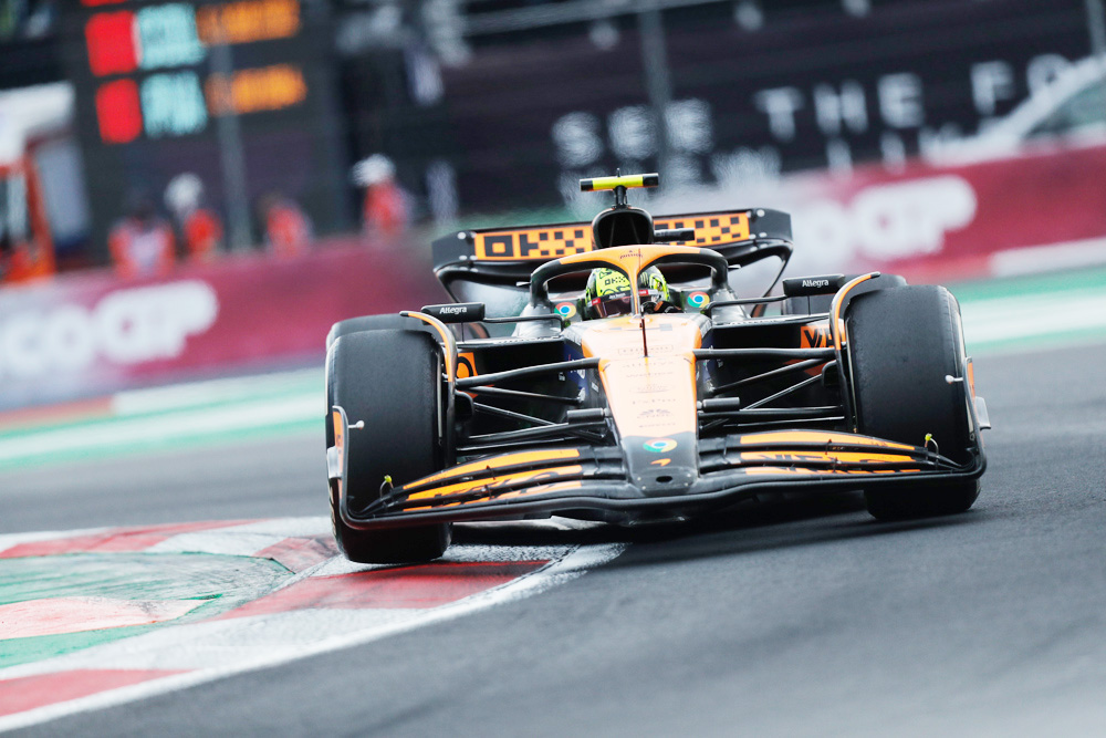 Norris: “No ha sido un pilotaje limpio de Verstappen pero le he evitado”