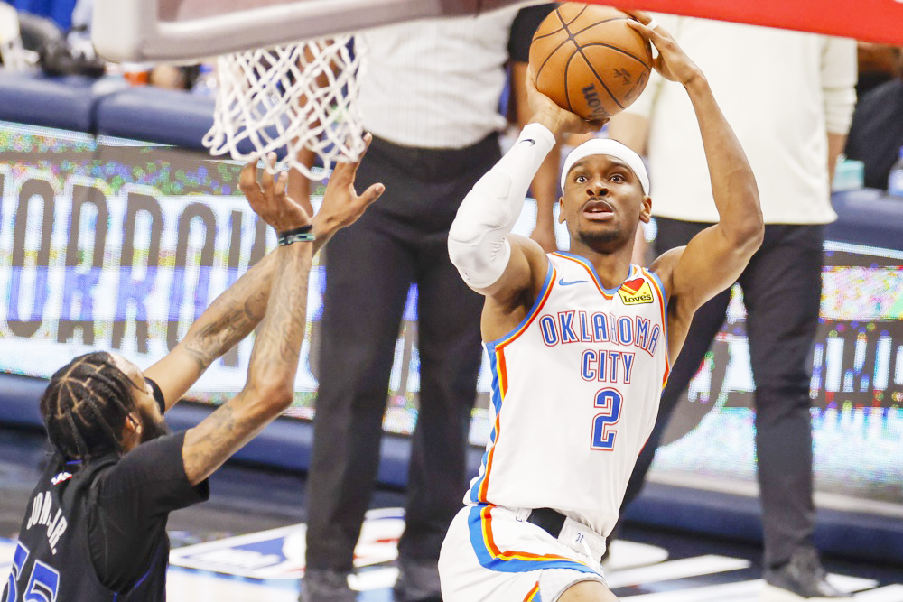 134-128. Shai se crece para los Thunder ante la ausencia de Holmgren