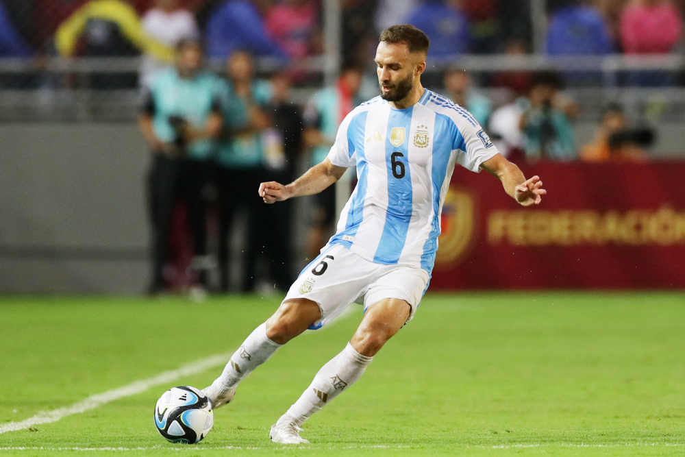 Germán Pezzella es nueva baja en Argentina