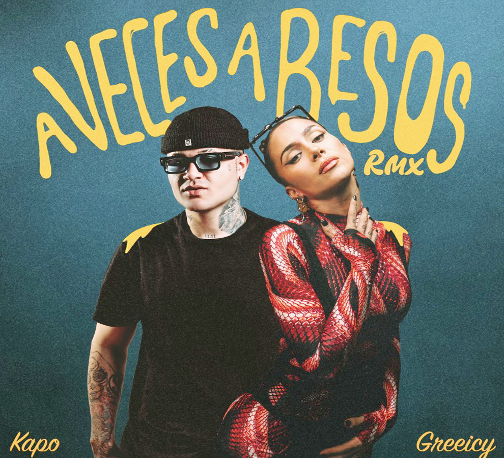 Greeicy estrena “A Veces a Besos Remix”, junto al artista urbano Kapo
