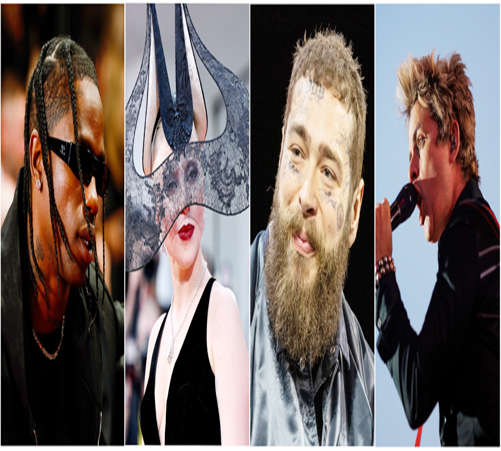Lady Gaga, Green Day, Post Malone y Travis Scott encabezan el Festival de Coachella 2025