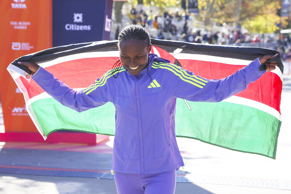 Sheila Chepkirui y Abdi Nageeye se coronan en el Maratón de Nueva York