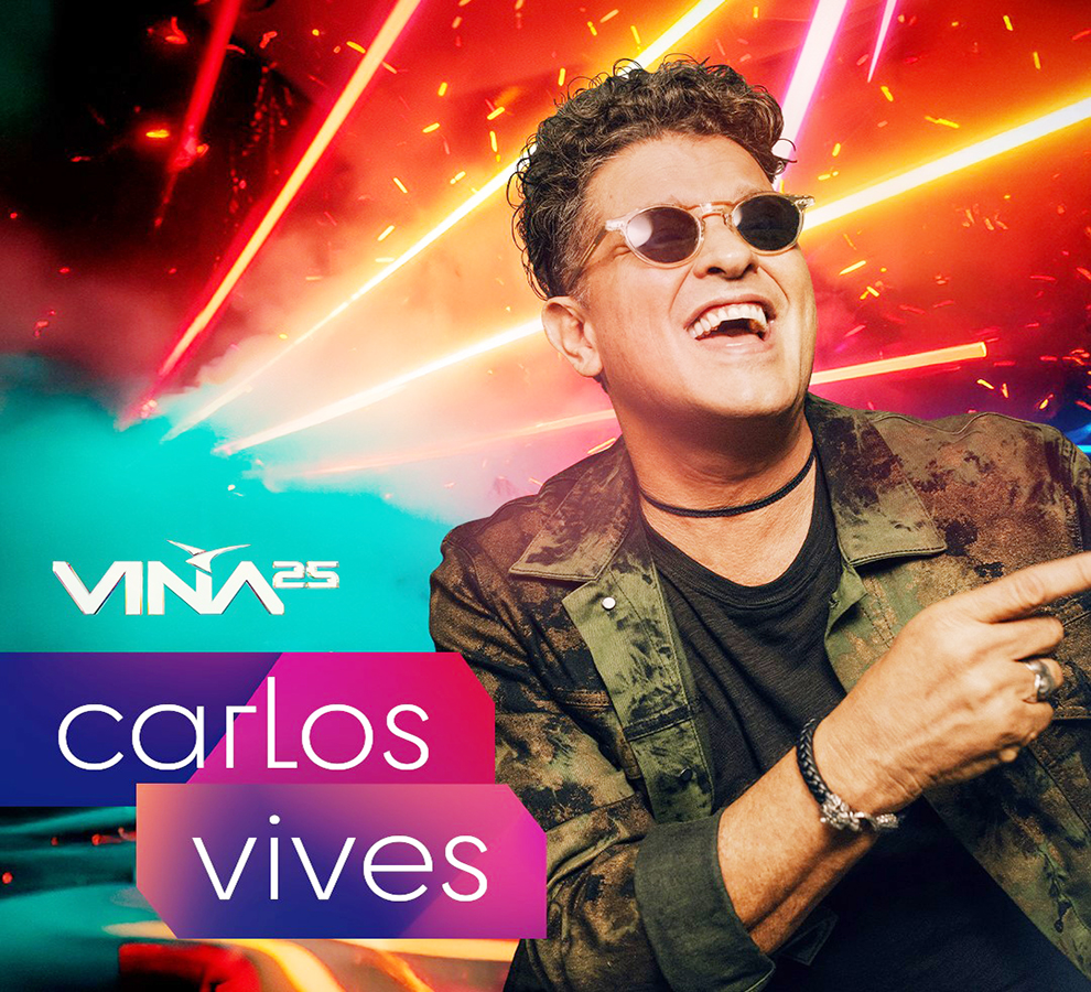 Carlos Vives confirmado para el Festival de Viña del Mar 2025