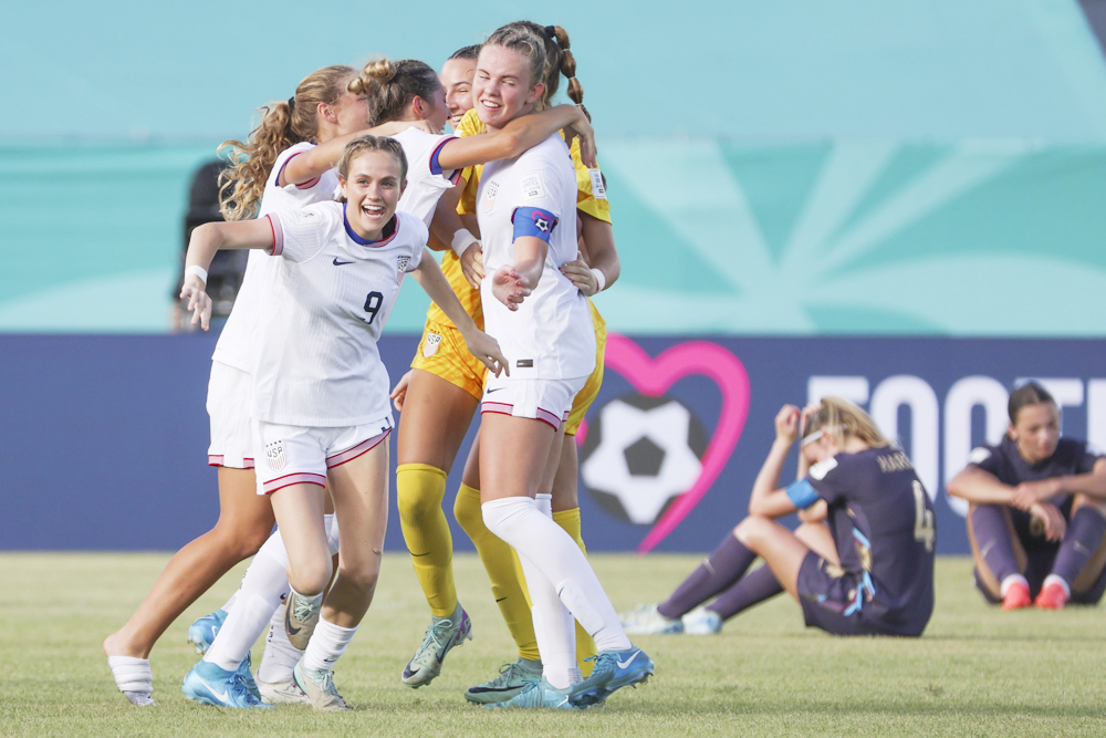 3-0. Liderada por Fuller, Estados Unidos golea a Inglaterra y se queda con el tercer lugar
