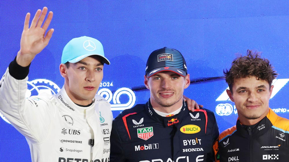 Verstappen pierde la ‘pole’, por sanción, en favor de Russell en Qatar