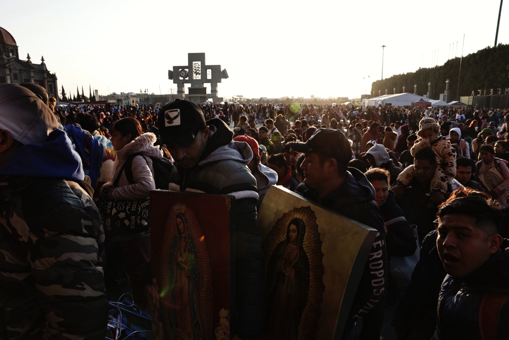 Ciudad de México suma 12,3 millones de personas por festividad de la Virgen de Guadalupe