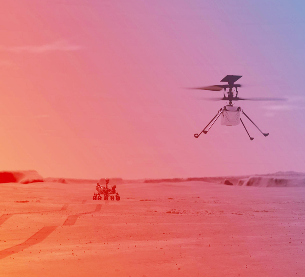 Así será Chopper, el helicóptero de la NASA que estudiará Marte