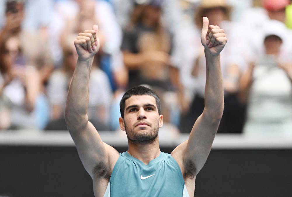 Alcaraz firma su set más rápido en slam en su victoria frente a Nishioka