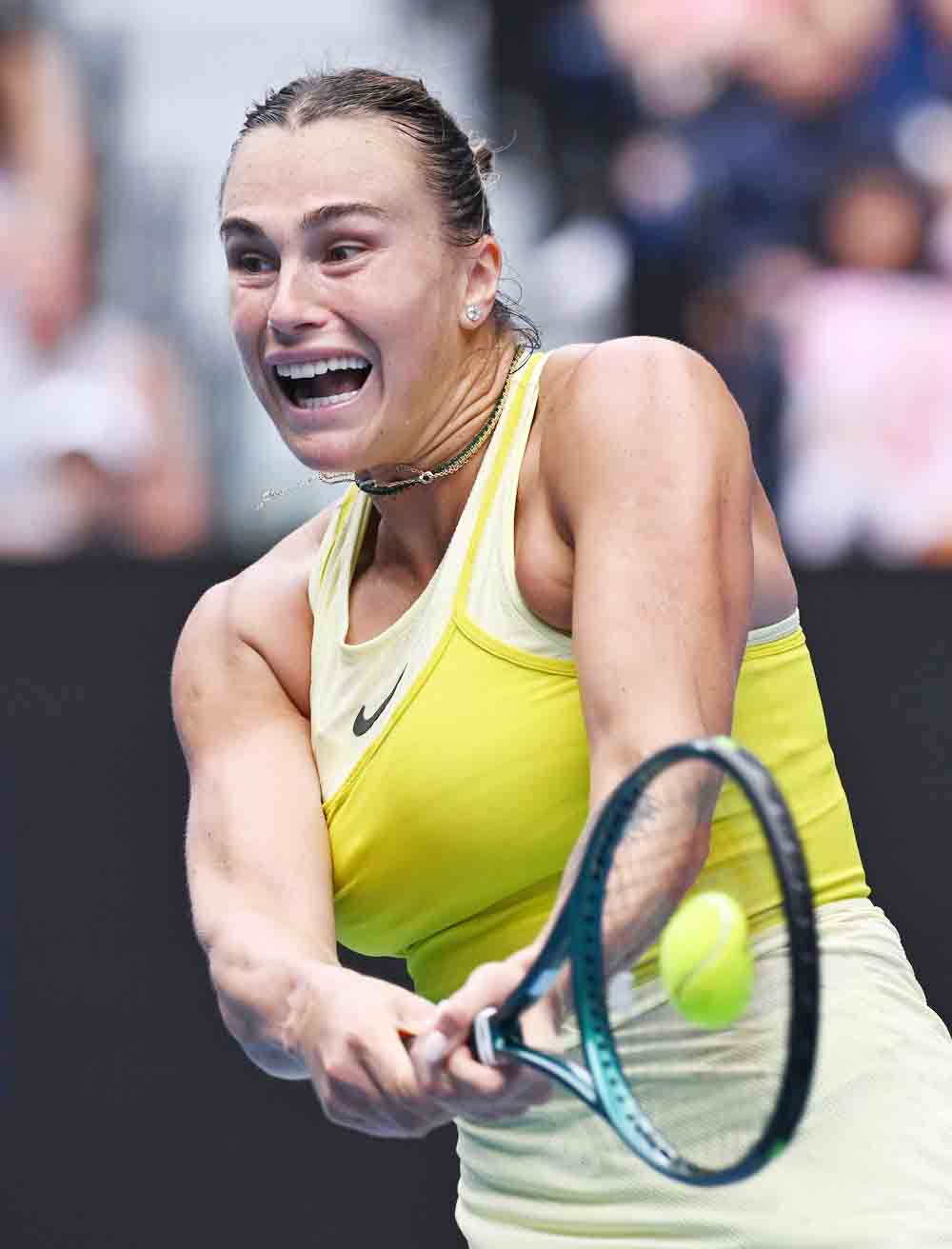 Sabalenka aplaca a Jessica Bouzas, eliminada de Australia