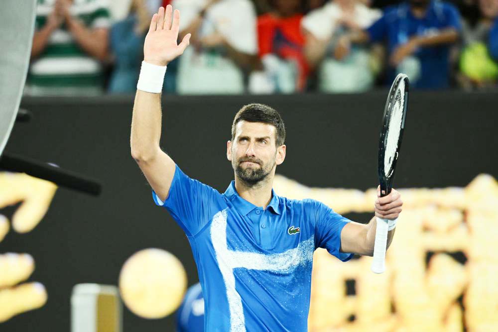 Djokovic, récord histórico de partidos de Grand Slam