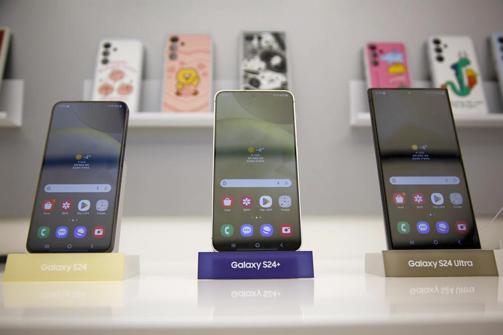 Samsung presenta sus nuevos modelos de teléfonos Galaxy