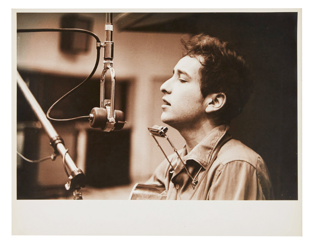 A subasta la colección de objetos de Bob Dylan del famoso periodista Al Aronowitz