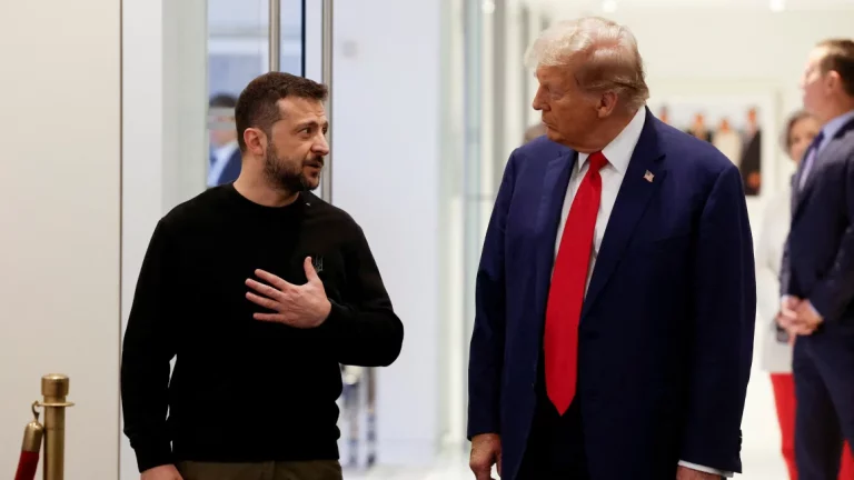 Trump dice que Zelenski quiere “la paz” al igual que Putin