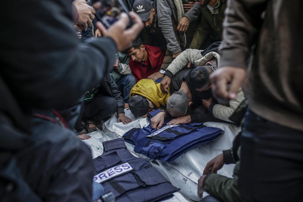 Israel fue responsable de más del 70 % de las muertes de periodistas en 2024, según el CPJ