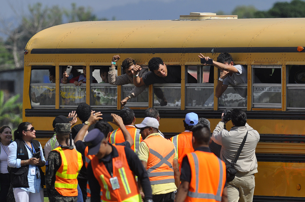Al menos 6.318 migrantes hondureños fueron retornados en los primeros 50 días de 2025