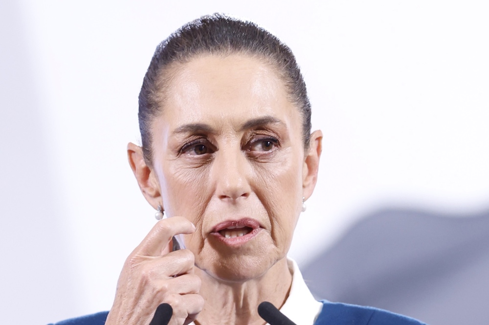 Sheinbaum dice que también hay traficantes y fentanilo que vienen desde EE.UU. a México