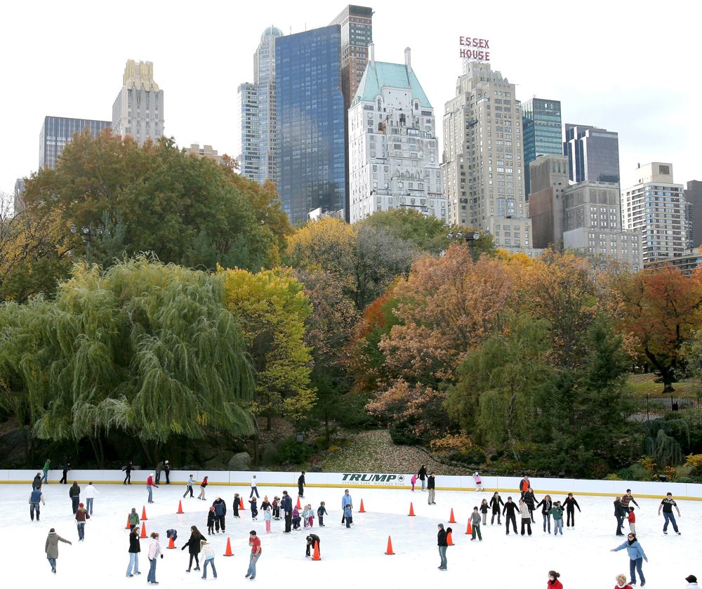 La Organización Trump quiere retomar el control de la pista de patinaje del Central Park