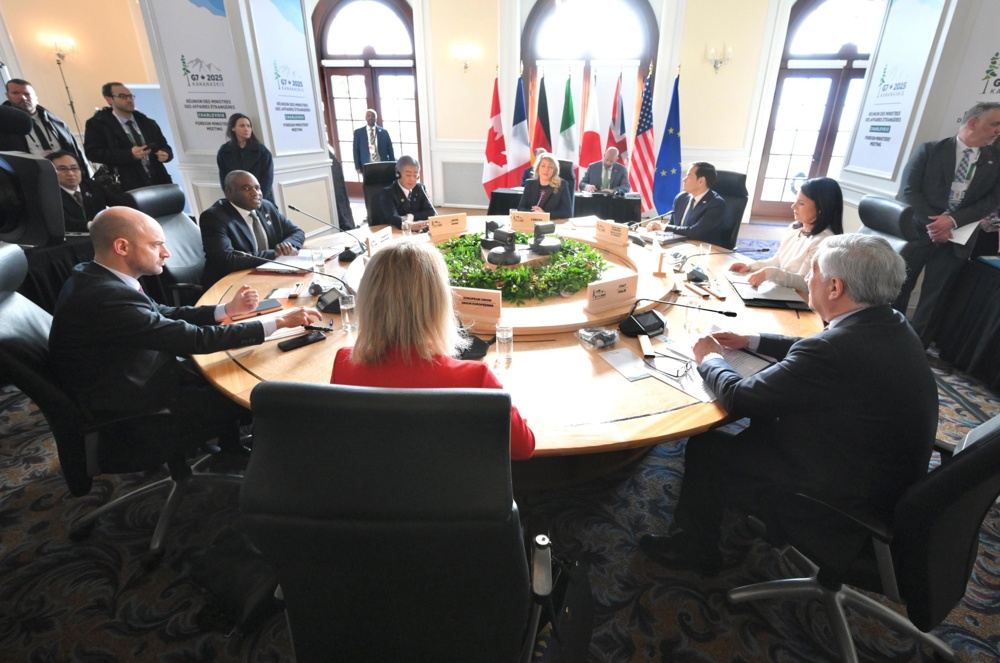 Los ministros de Exteriores del G7 inician su reunión con Ucrania como principal tema