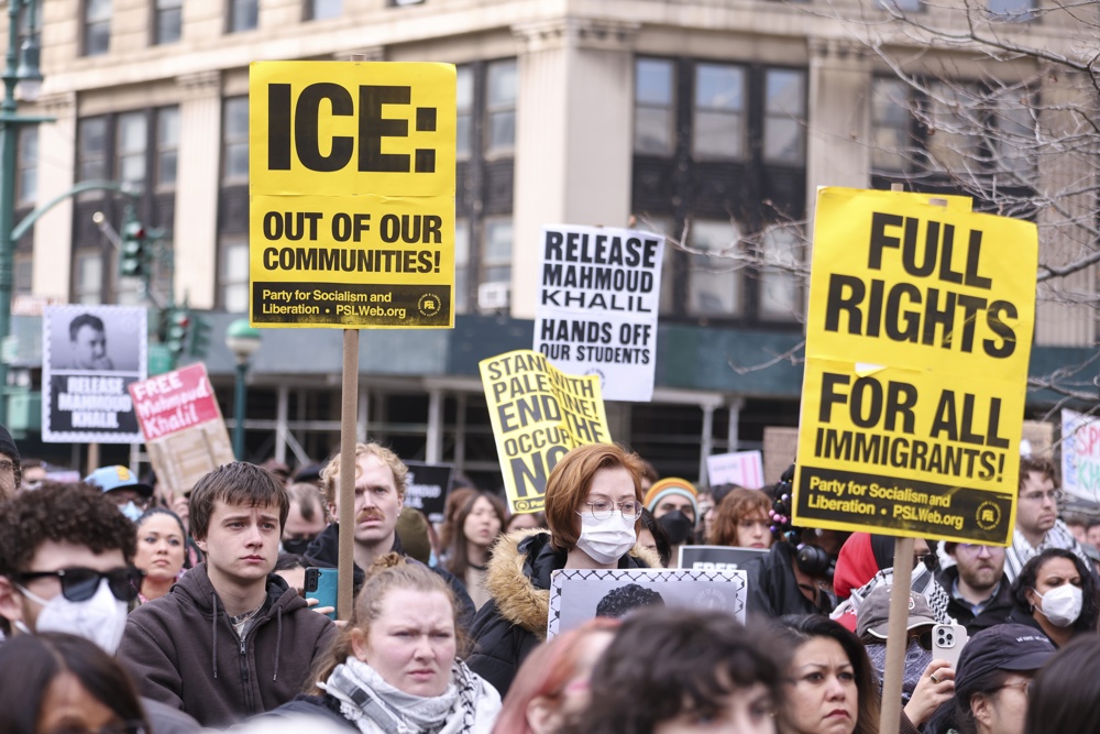 Gobierno Trump quiere sacar de tribunales de Nueva York detención de estudiante palestino