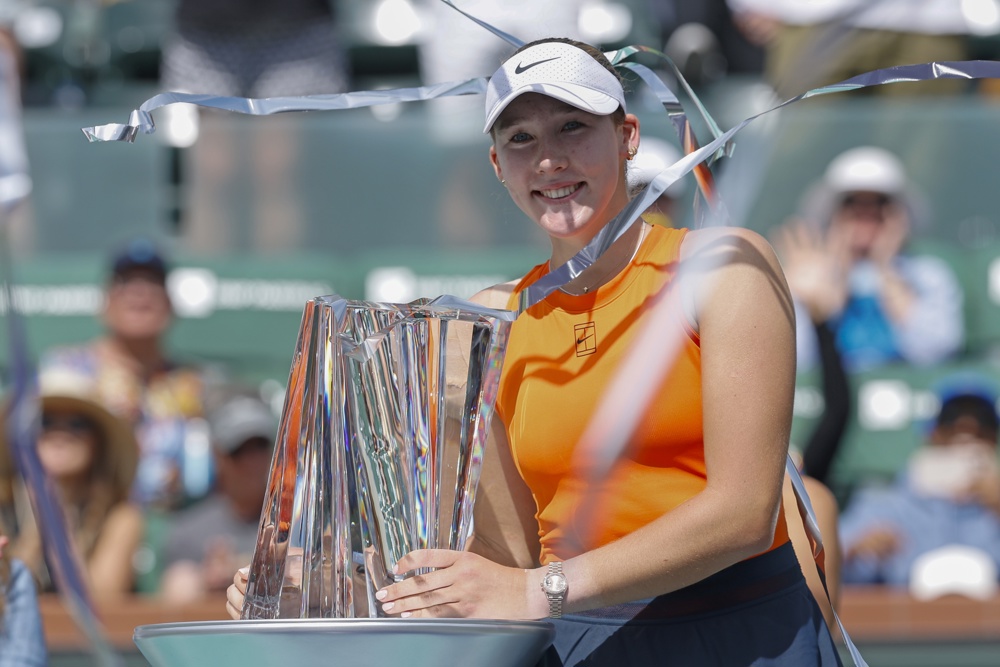 Andreeva, con solo 17 años, hace historia en Indian Wells a expensas de la número uno