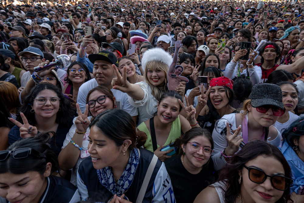 El festival mexicano Pa’l Norte empieza con cientos de miles de asistentes e intenso calor