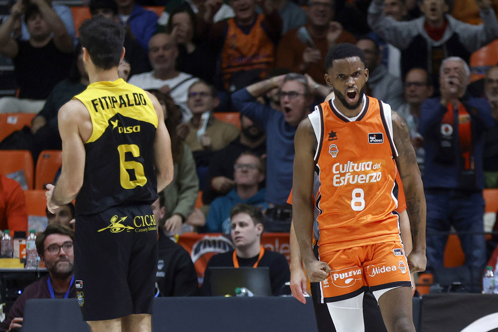 El dominicano Jean Montero (Valencia Basket), mejor jugador joven de la Eurocopa
