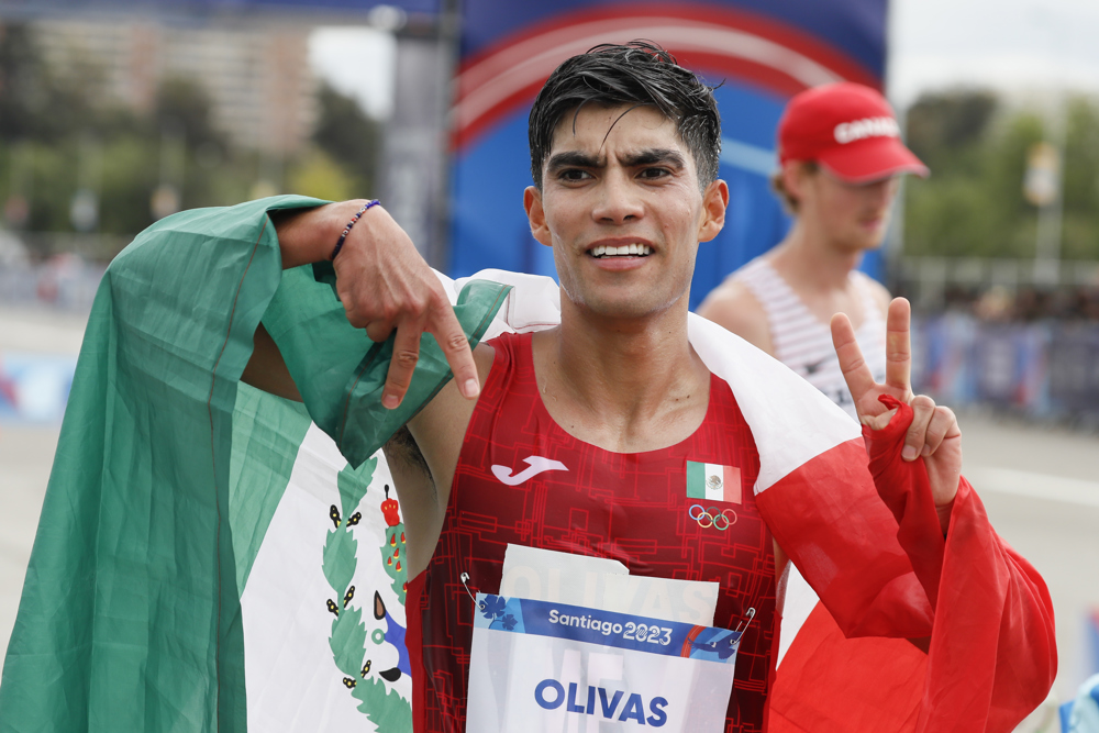El mexicano Andrés Olivas, sexto marchista del mundo en 35k, apunta a superarse a sí mismo