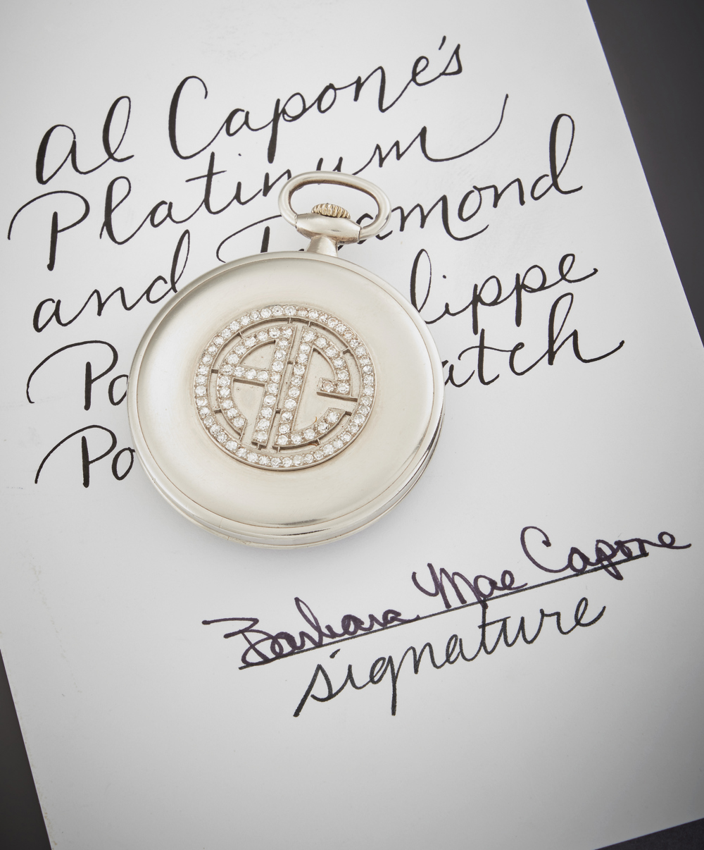 Sothebys subastará el reloj de bolsillo del notorio mafioso Al Capone