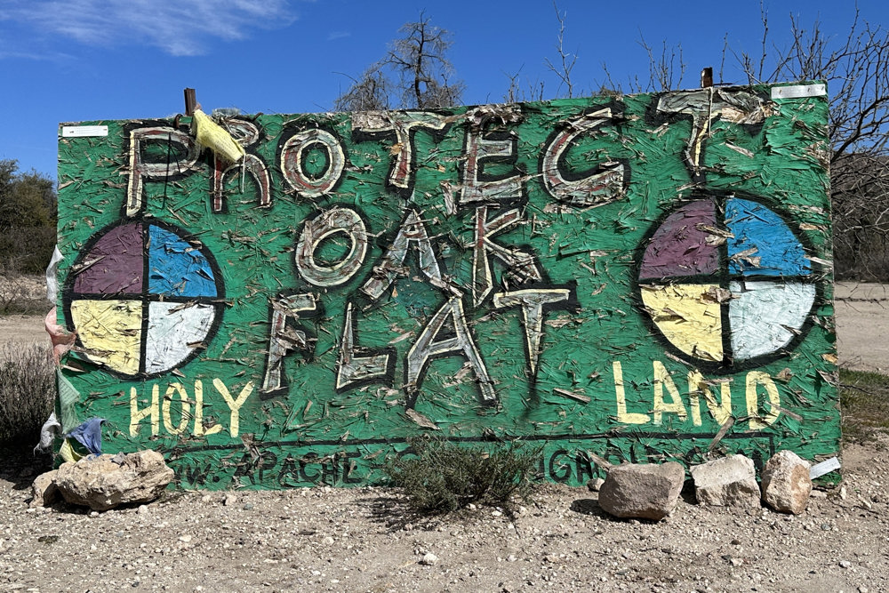 Ecologistas y apaches luchan en Arizona contra explotación de cobre en la sagrada Oak Flat