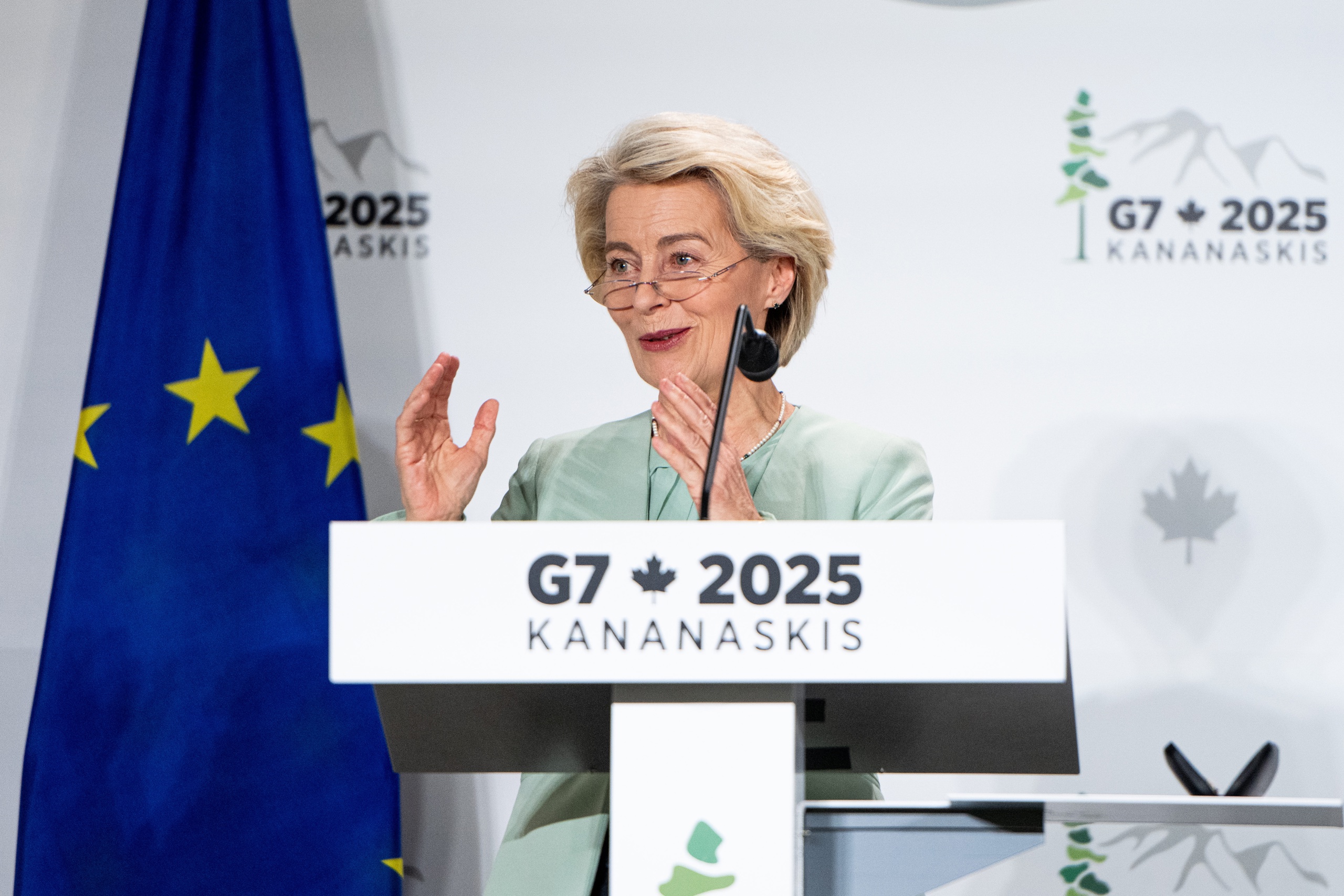 Von del Leyen subraya que Irán es "fuente de inestabilidad y terrorismo" en Oriente Medio