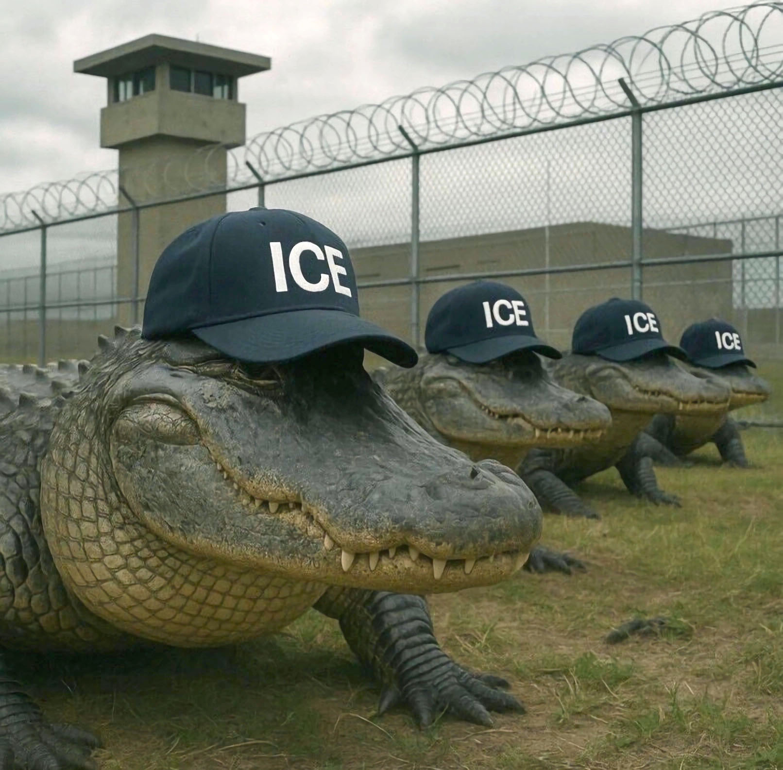 Protesta multitudinaria contra el ‘Alligator Alcatraz’ en vísperas de su apertura