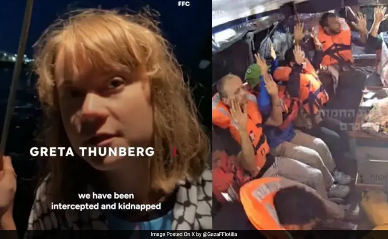 Israel intercepta la “Flotilla de la Libertad” con Greta Thunberg a bordo