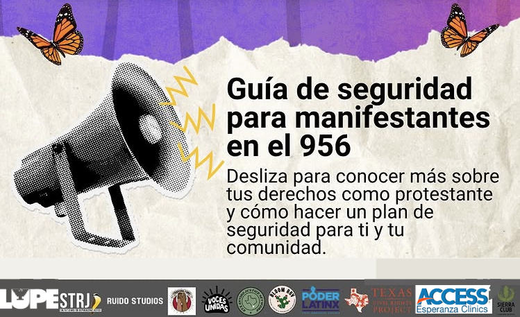 Guia de Seguridad para Manifestantes en el 956
