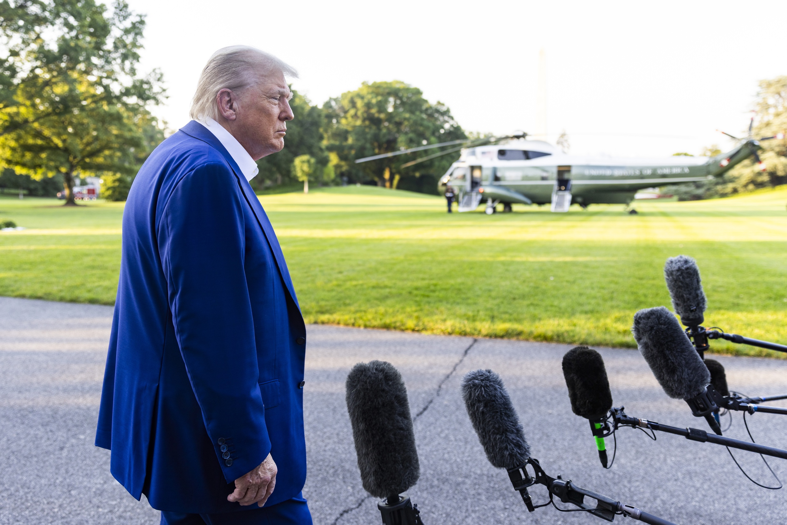 Trump comparte un gráfico sobre la “amenaza” de España al éxito de la cumbre de la OTAN