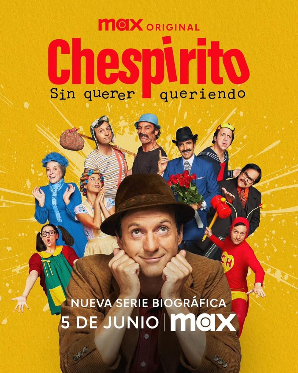 Chespirito revive en su regreso a las pantallas con su nueva serie biográfica