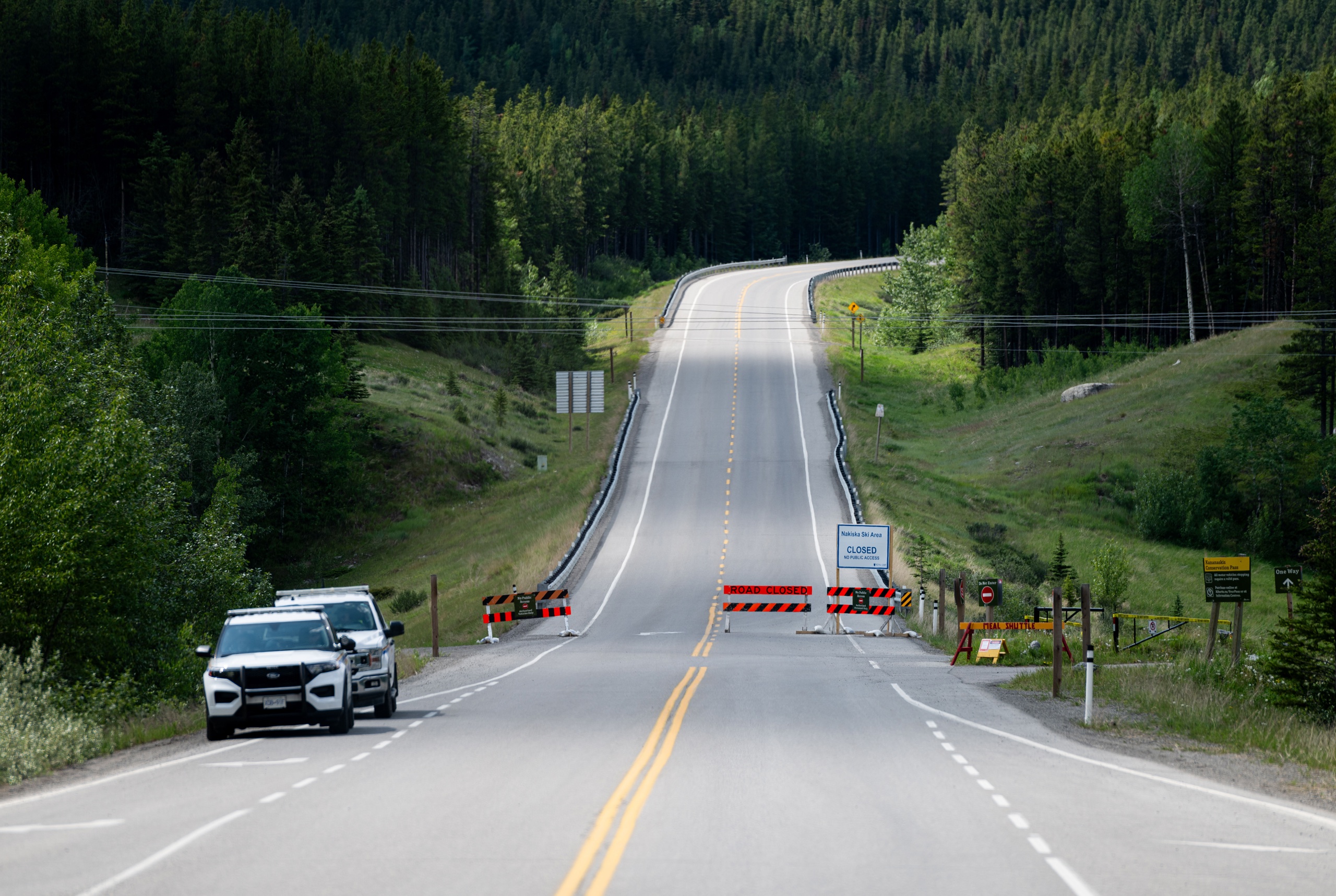 Los manifestantes no son un problema en la Cumbre del G7, pero sí los osos