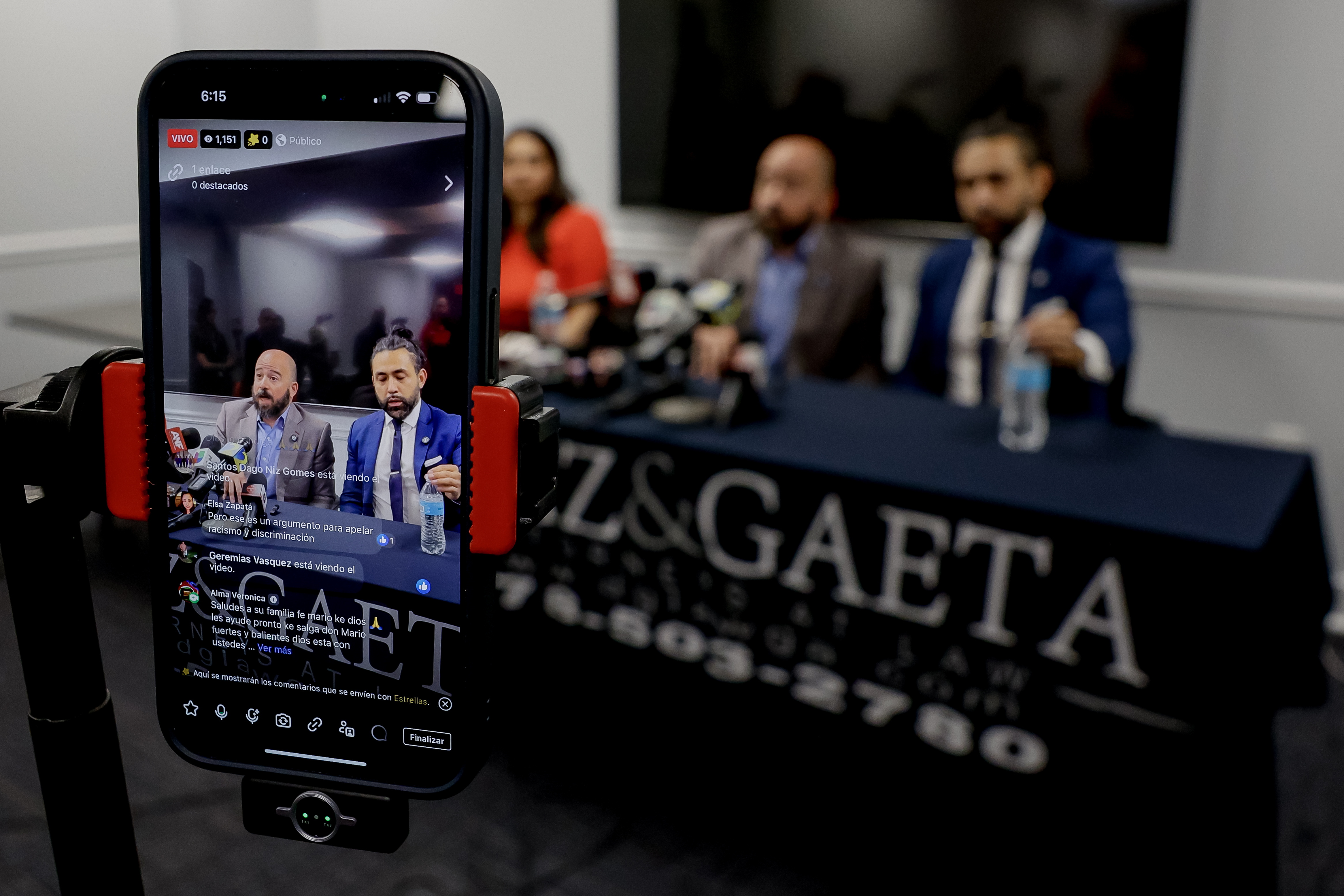 Entregan a ICE al periodista salvadoreño Mario Guevara tras su arresto en Georgia