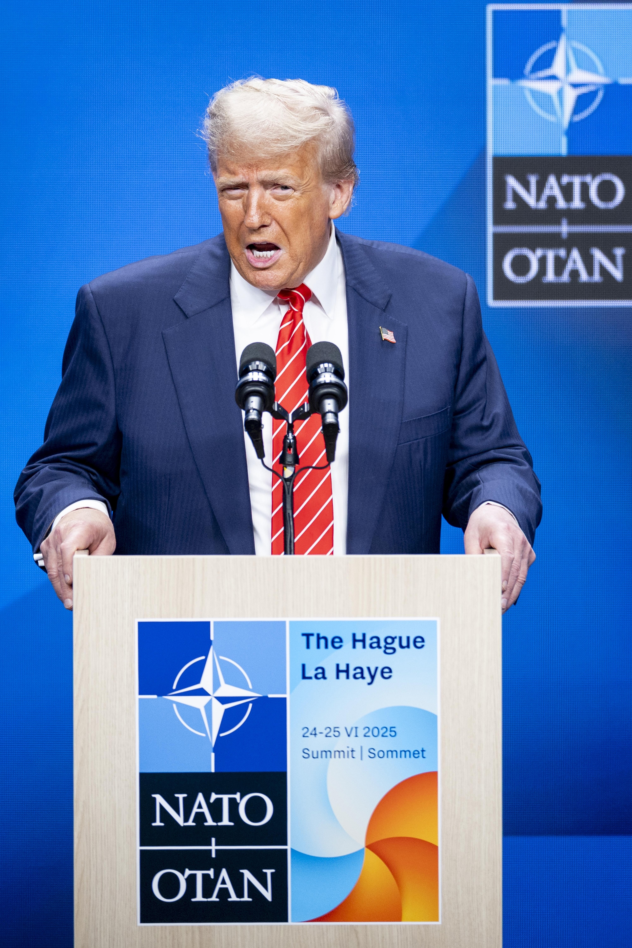 Trump sobre que Rutte le llame ‘papi’: “Le gusto. Lo ha hecho con mucho cariño”