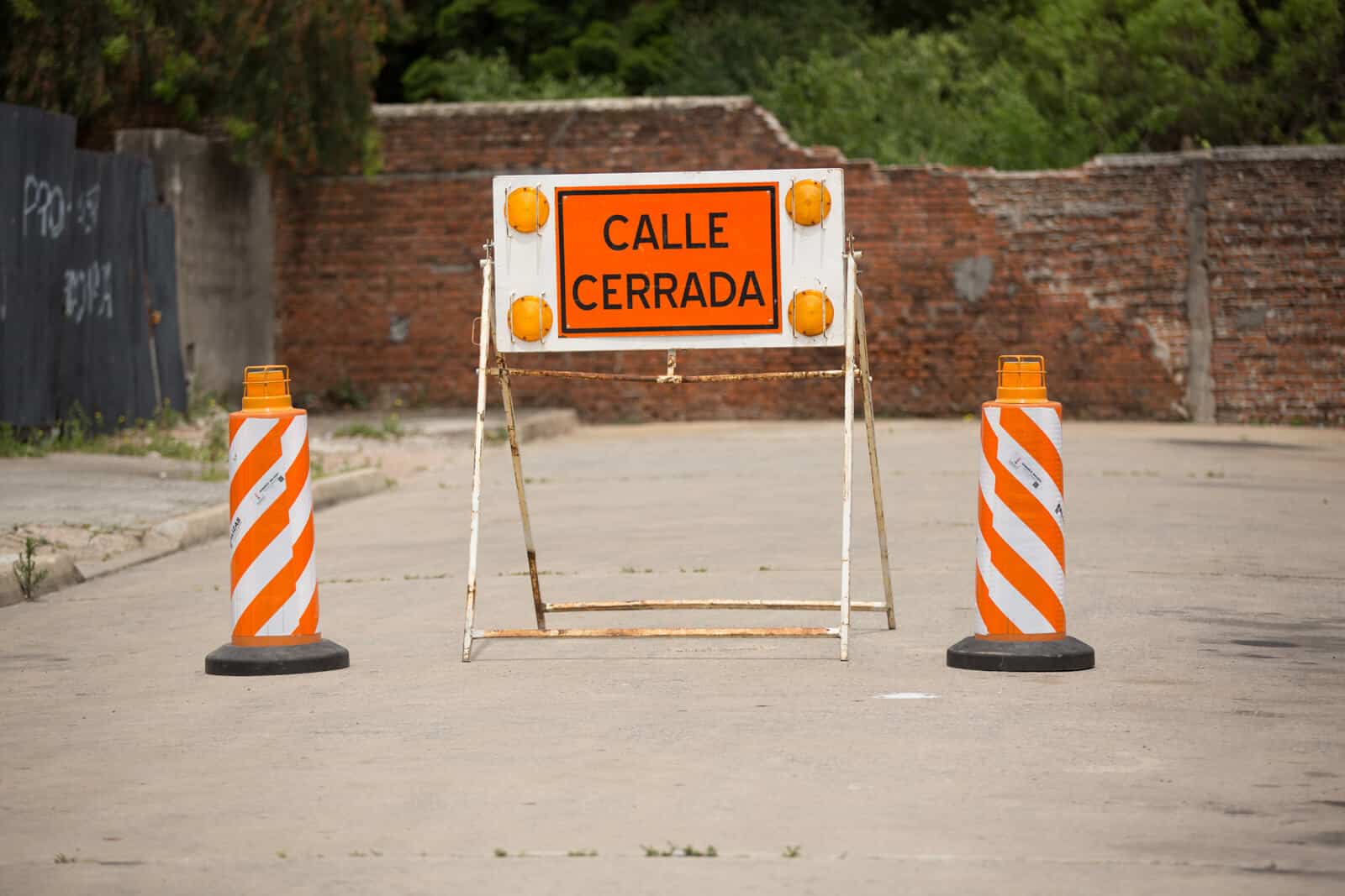 Cierre de Calle en McAllen